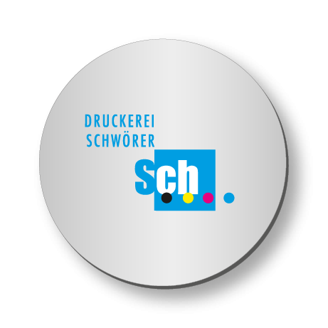 Getränkeuntersetzer aus Airlaid | D 9 cm rund | einseitig bedruckt